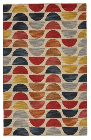 Vibe by Jaipur Living Carson Handmade Geometric Multicolor Area Rugs