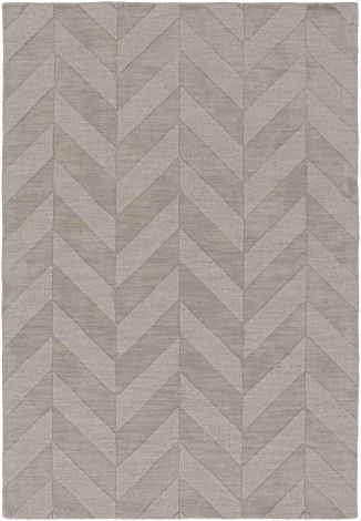 Central Park AWHP-4025 Taupe, Mauve Hand Loomed Modern Area Rugs By Surya