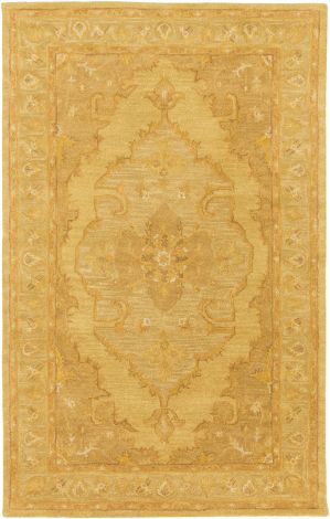 Middleton AWHR-2059 Mustard, Tan Hand Tufted Traditional Area Rugs By Surya
