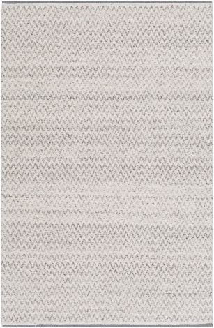 Azalea AZA-2302 Medium Gray, White Hand Woven Global Area Rugs By Surya