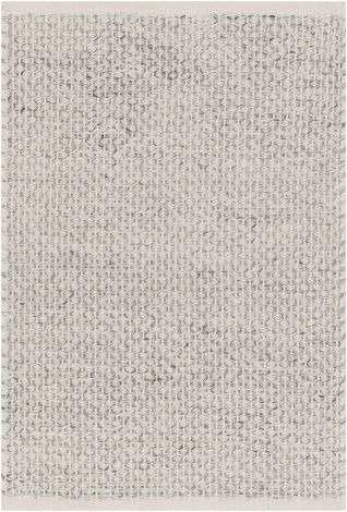 Azalea AZA-2305 Medium Gray, White Hand Woven Modern Area Rugs By Surya