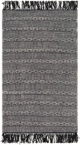 Azalea AZA-2311 Medium Gray, Black Hand Woven Modern Area Rugs By Surya