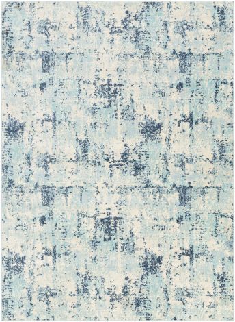 Bodrum BDM-2302 Ivory, Silver Gray Machine Woven Modern Area Rugs By Surya