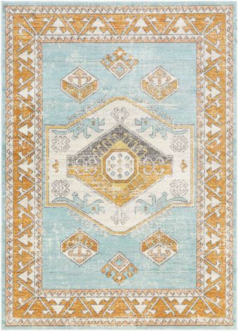 Bodrum BDM-2314 Ivory, Silver Gray Machine Woven Global Area Rugs By Surya