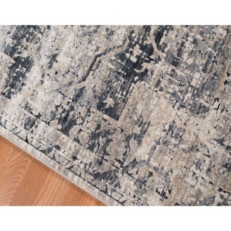 Belmont Sutton Gray Chenille Blend Area Rugs By Amer.