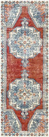 Bohemian BOM-2300 Multi Color Machine Woven Traditional Area Rugs By Surya