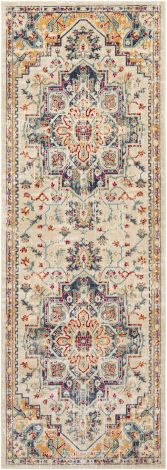 Bohemian BOM-2311 Multi Color Machine Woven Traditional Area Rugs By Surya