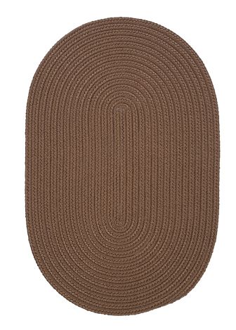 Boca Raton BR83 Cashew Casual, Indoor - Outdoor Braided Area Rug by Colonial Mills