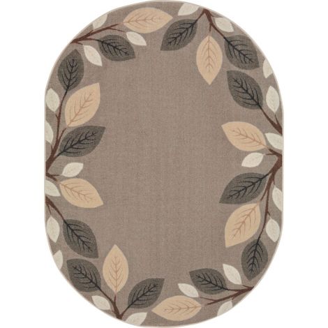 Kid Essentials Breezy Branches-Neutral Machine Tufted Area Rugs By Joy Carpets