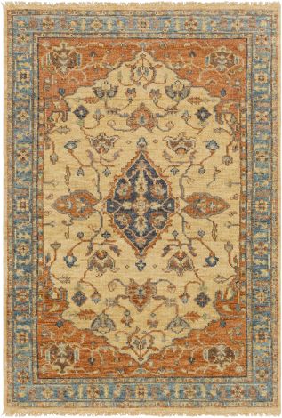 Biscayne BSY-2300 Multi Color Hand Knotted Traditional Area Rugs By Surya