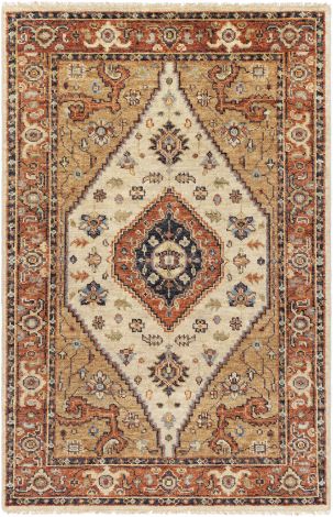 Biscayne BSY-2302 Multi Color Hand Knotted Traditional Area Rugs By Surya