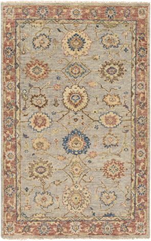 Biscayne BSY-2304 Multi Color Hand Knotted Traditional Area Rugs By Surya