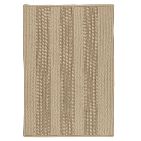 Boat House BT99 Natural Casual, Indoor - Outdoor Braided Area Rug by Colonial Mills