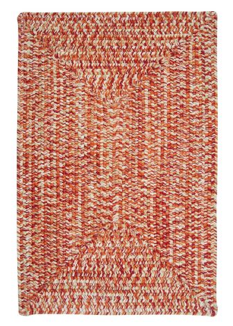 Catalina CA79 Fireball Rustic Farmhouse, Indoor - Outdoor Braided Area Rug by Colonial Mills