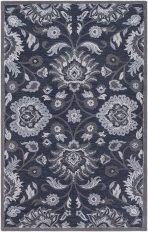 Caesar CAE-1191 Navy, Charcoal Hand Tufted Traditional Area Rugs By Surya