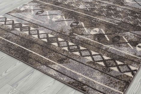 Caribe Hobson Brown / Gray Area Rugs By Amer.