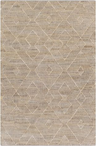 Cadence CEC-2307 Camel, Cream Hand Woven Global Area Rugs By Surya