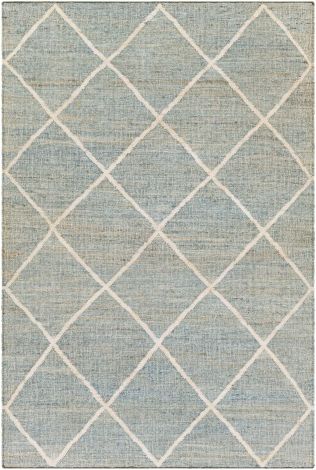 Cadence CEC-2309 Sage, Cream Hand Woven Global Area Rugs By Surya