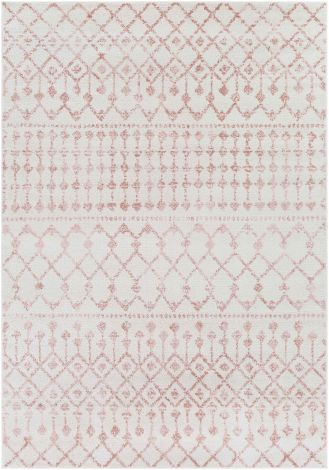Chester CHE-2374 Cream, Pale Pink Machine Woven Global Area Rugs By Surya