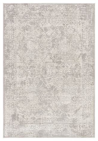 Jaipur Living Lianna Abstract Gray White Area Rugs 