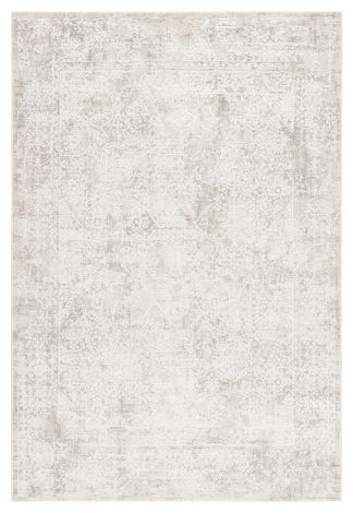 Jaipur Living Lianna Abstract Silver White Area Rugs 