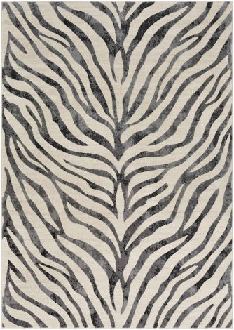 City CIT-2300 Taupe, Light Gray Machine Woven Modern Area Rugs By Surya