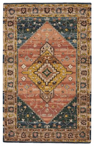 Vibe By Jaipur Living Seraphina Handmade Medallion Pink Yellow Area Rugs 