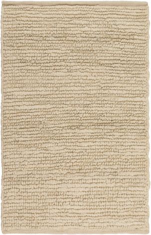 Continental COT-1930 Cream Hand Woven Cottage Area Rugs By Surya