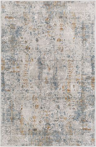 Carmel CRL-2317 Taupe, Light Gray Machine Woven Traditional Area Rugs By Surya