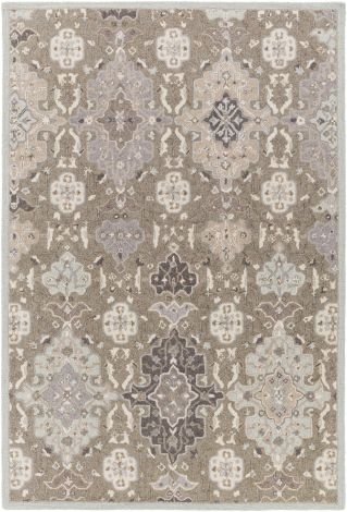 Castille CTL-2006 Taupe, Ice Blue Hand Tufted Traditional Area Rugs By Surya