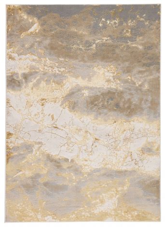Jaipur Living Cisco Abstract Gray Gold Area Rugs 