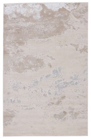 Jaipur Living Cisco Abstract Light Gray Silver Area Rugs 