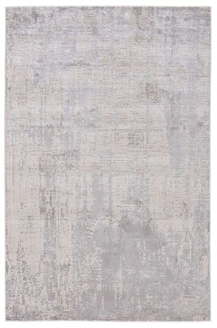 Jaipur Living Calibra Abstract Gray Silver Area Rugs 