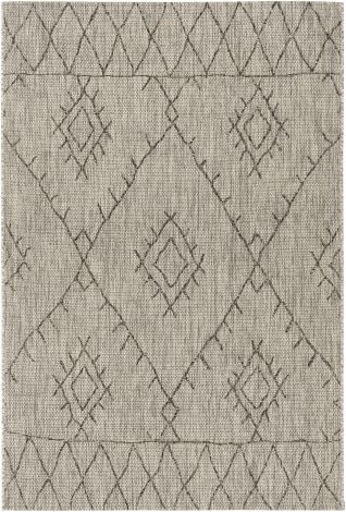 Eagean EAG-2328 Black, Taupe Machine Woven Global Area Rugs By Surya