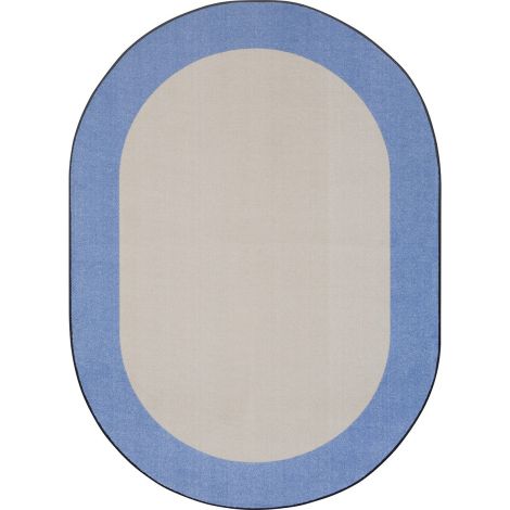 Kid Essentials Easy Going-Light Blue Machine Tufted Area Rugs By Joy Carpets