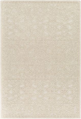 Elegance EGC-2305 Cream Hand Tufted Traditional Area Rugs By Surya