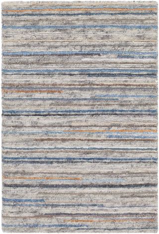 Enlightenment ENL-1000 Ivory, Black Hand Knotted Modern Area Rugs By Surya