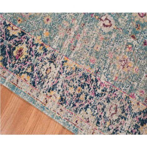 Eternal Waltham Vintage Turqouise Area Rugs By Amer.