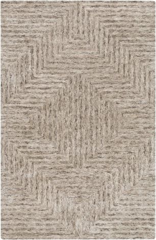 Falcon FLC-8000 Ivory, Taupe Hand Tufted Modern Area Rugs By Surya
