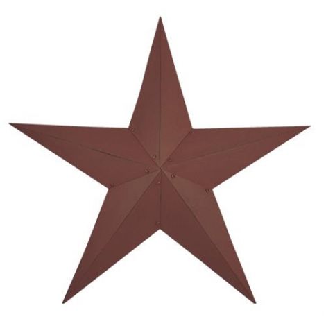 Buy Barn Star - Burgundy - 36" Online 