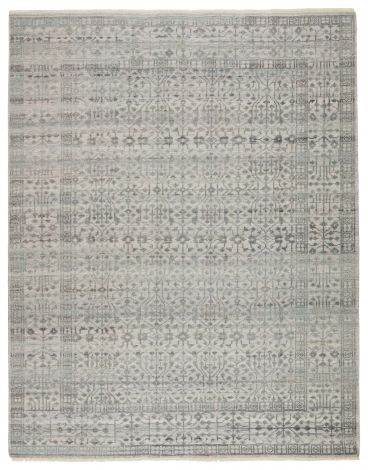 Jaipur Living Arinna Hand-Knotted Tribal Gray Light Blue Area Rugs 