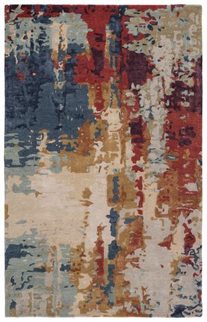 Jaipur Living Matcha Handmade Abstract Multicolor Red Area Rugs 