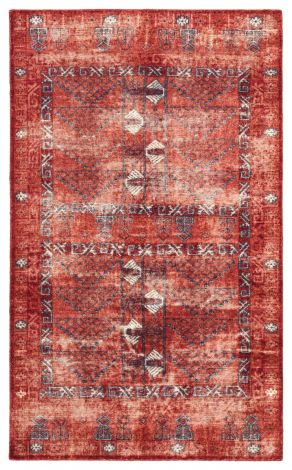 Jaipur Living Montreal Hand-Knotted Tribal Red Blue Area Rugs 