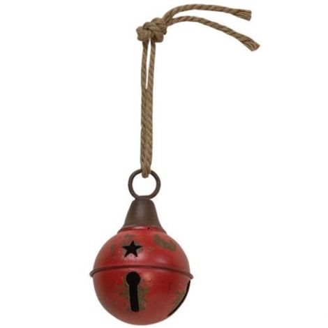 Buy Aged Red Jingle Bell, 4" Online