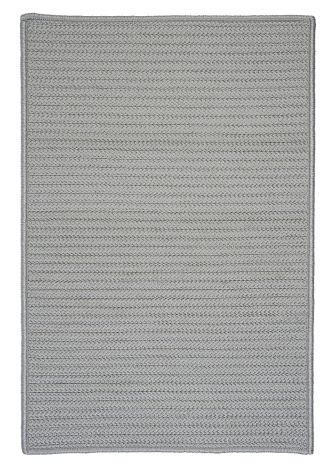 Simply Home Solid H077 Shadow Casual, Indoor - Outdoor Braided Area Rug by Colonial Mills