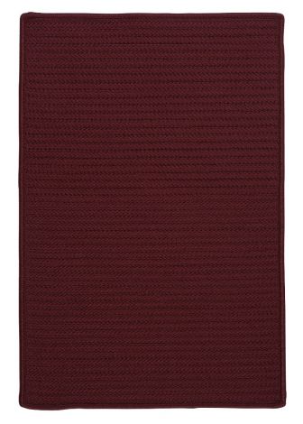 Simply Home Solid H116 Corona Casual, Indoor - Outdoor Braided Area Rug by Colonial Mills