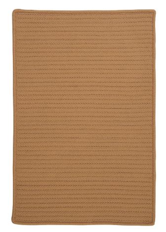 Simply Home Solid H187 Topaz Casual, Indoor - Outdoor Braided Area Rug by Colonial Mills