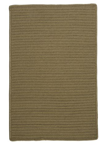 Simply Home Solid H188 Sherwood Casual, Indoor - Outdoor Braided Area Rug by Colonial Mills