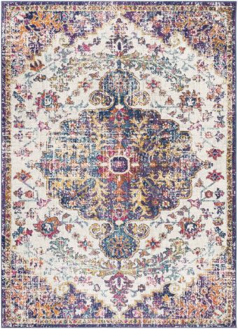 Harput HAP-1064 Multi Color Machine Woven Traditional Area Rugs By Surya