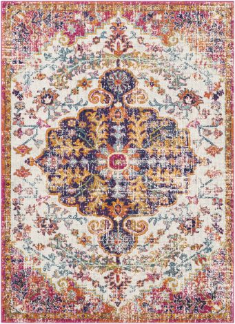 Harput HAP-1066 Multi Color Machine Woven Traditional Area Rugs By Surya